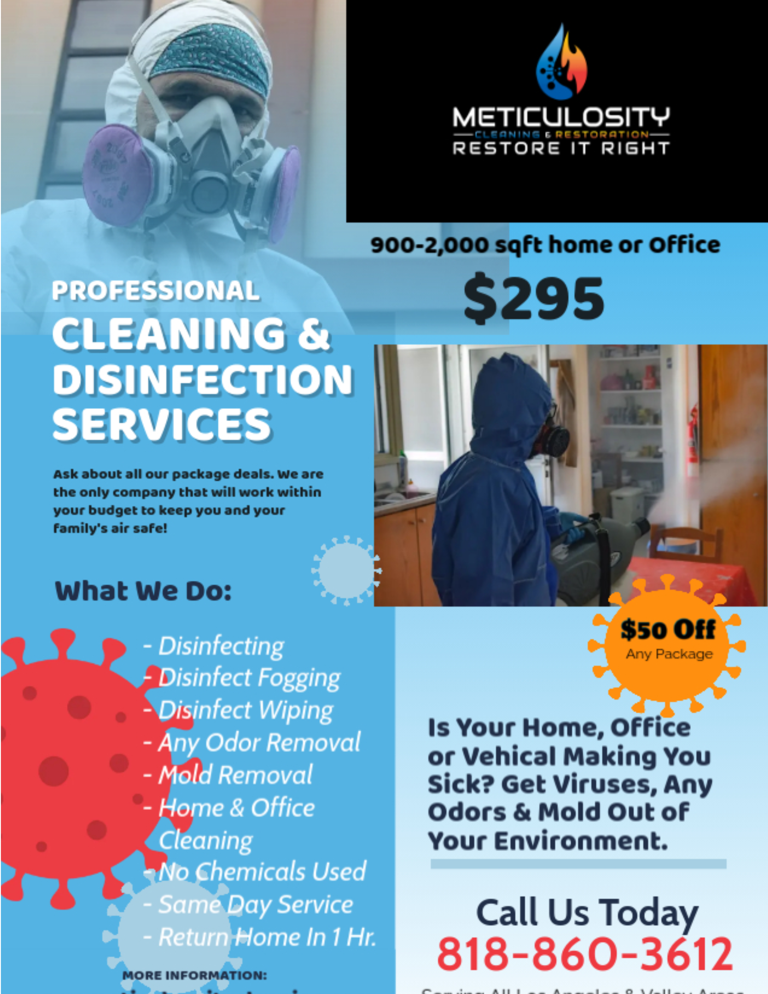 Cleaning Services Offer by Meticulosity